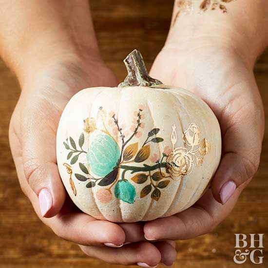 5 Ways DIY Pros make Carve-Free Pumpkins