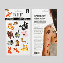 Furry Friends Tattoo Sheet