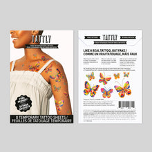 Fluttering Colors Tattoo Set