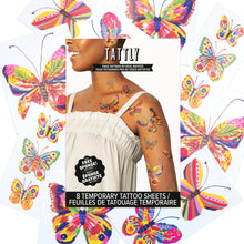 Fluttering Colors Tattoo Set