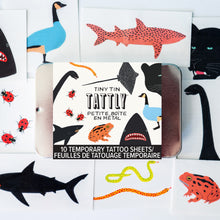 Tiny Animal Tattoo Tin