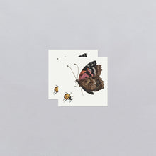 Beetle & Butterfly Tattoo