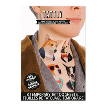 The Dog Pack Tattoo Set