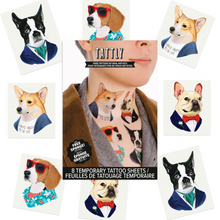The Dog Pack Tattoo Set