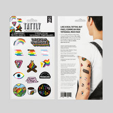 Inclusive Pride Tattoo Sheet