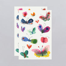 Butterfly Frenzy Tattoo Sheet