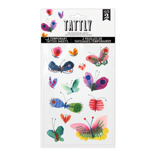Butterfly Frenzy Tattoo Sheet