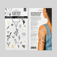 Wild West Tattoo Sheet