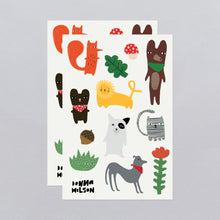 Creature Crew Tattoo Sheet