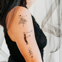 Gorey’s Creatures & Figures Tattoo Sheet