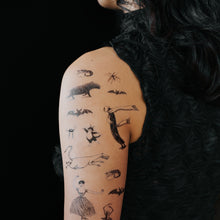 Gorey’s Creatures & Figures Tattoo Sheet