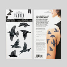European Starlings Tattoo Sheet