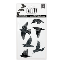 European Starlings Tattoo Sheet