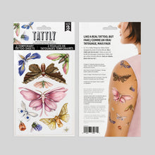 Floraflies Tattoo Sheet