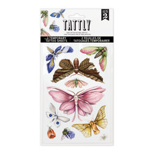 Floraflies Tattoo Sheet