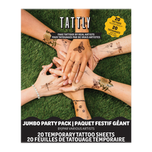 Flutter & Bloom Tattoo Jumbo Party Pack