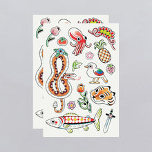 Menagerie Flash Tattoo Sheet