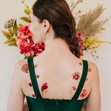 Wild Pansy Tattoo Set