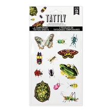 Critters On The Move Tattoo Sheet