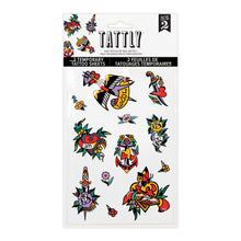 Love Motifs Tattoo Sheet