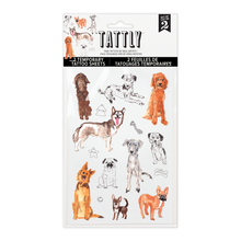 Dog Park Tattoo Sheet
