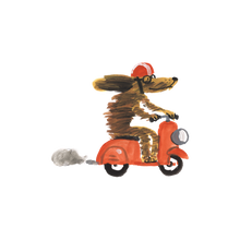 Moto Pup Tattoo