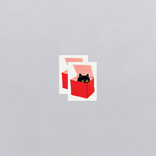 Cat in a Box Tattoo