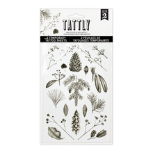 Conifers Tattoo Sheet