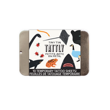 Tiny Animal Tattoo Tin
