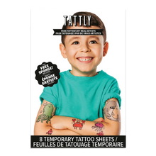 Sea Life Tattoo Set
