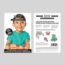 Sea Life Tattoo Set