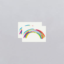 Glitter Rainbow Tattoo