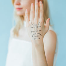 Focus On The Good Tattoo