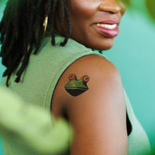 Trippy Frog Tattoo