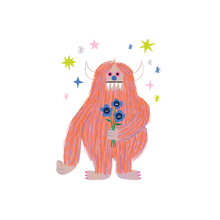Yeti Seeing Stars Tattoo