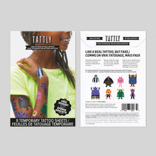 The Spooky Squad Tattoo Set