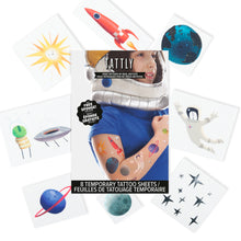 Space Explorer Tattoo Set