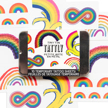 Tiny Rainbow Tattoo Tin