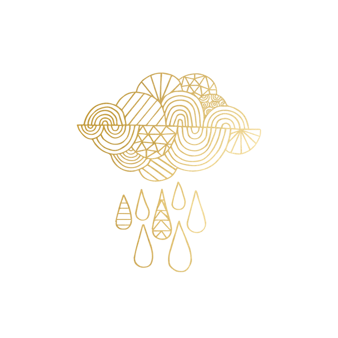 Whirl (Gold) Tattoo
