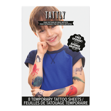 Wildlife Tattoo Set