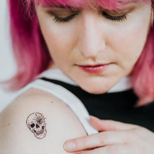 Glowing Skulls Tattoo (Glow-in-the-Dark)