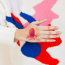 Ruby Octopus Tattoo