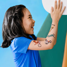 The Go Go Animals Tattoo Set