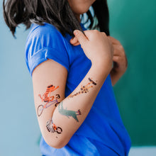 The Go Go Animals Tattoo Set