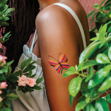 Rainbow Butterfly Tattoo