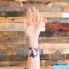 Aqua Butterflies Tattoo