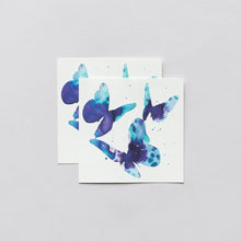 Aqua Butterflies Tattoo