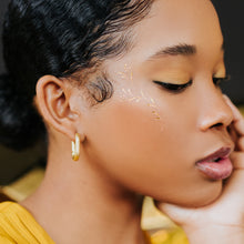 Gold Wildflower Tattoo