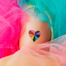 Rainbow Heart Tattoo