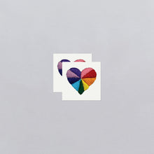 Rainbow Heart Tattoo